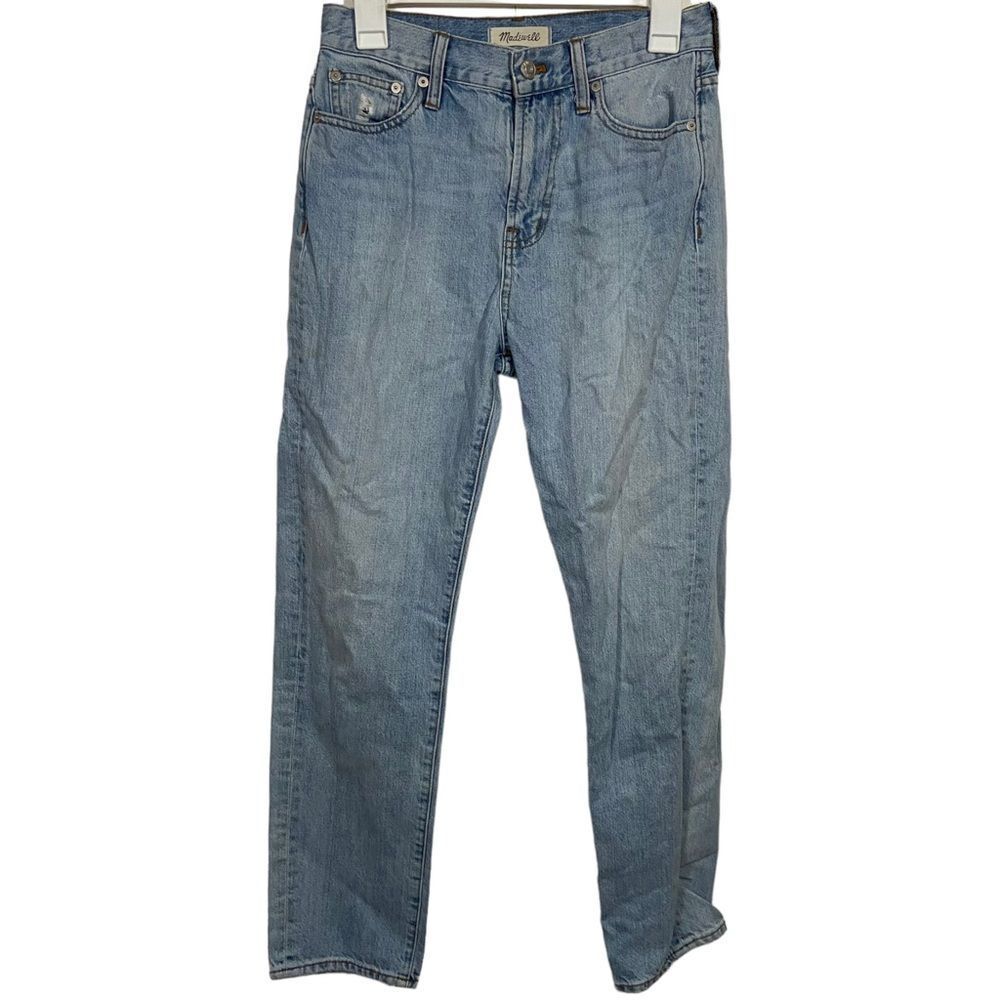 Madewell The Perfect Summer Straight Leg Jeans